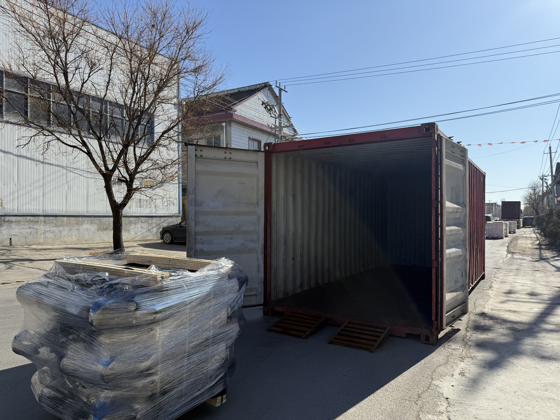 20'GP Container Loading