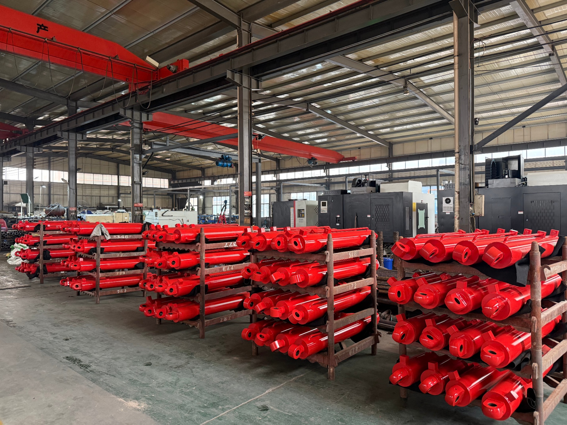 Finished Cylinders Ready For Packing